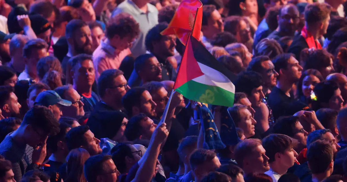 Eurovision'da 70 yılın en büyük krizi. İsrail sahnedeyken "soykırımı durdurun" sesleri yükseldi