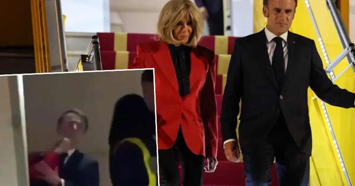 Macron'un yediği tokatın nedeni "çok güzelsin" mesajı